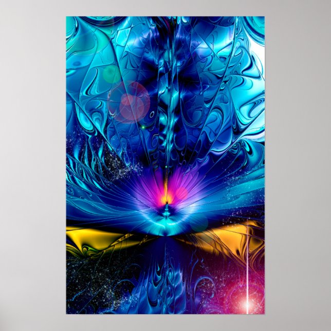 Shattering Abstract Poster (Front)