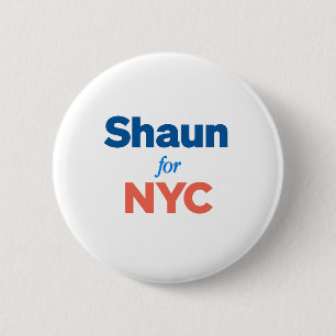 Shaun for NYC 2 Inch Round Button