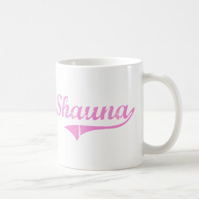 Shauna Classic Style Name Coffee Mug (Right)