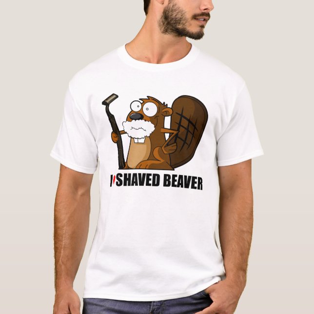 Shaved Beaver T-Shirt (Front)
