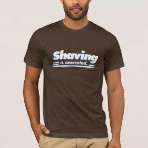 Shaving Dark American Apparel T-Shirt