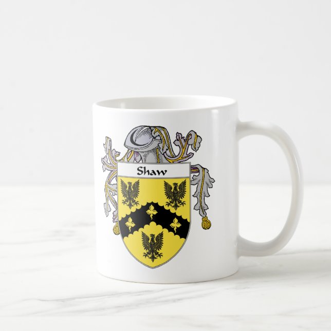 Shaw Coat of Arms (Mantled) Coffee Mug (Right)