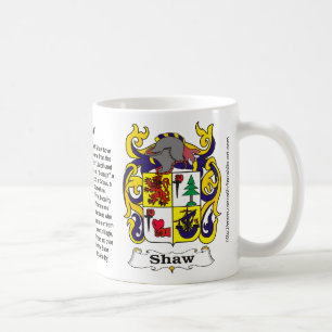 Shaw Family Crest Mug