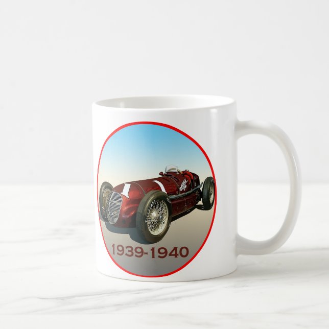 Shaw Maserati 8CTF Indy Car Coffee Mug (Right)