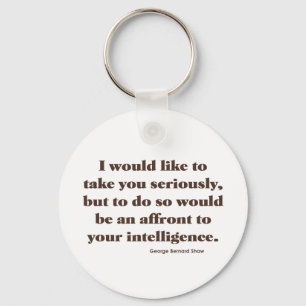Shaw on Intelligence Keychain