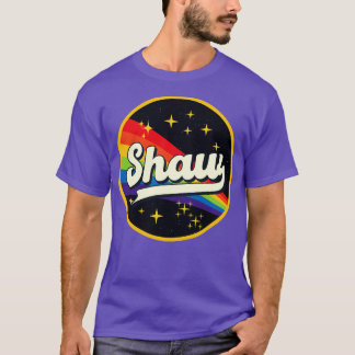 Shaw Rainbow In Space Vintage Style T-Shirt