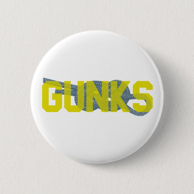 Shawagunks Climbing 2 Inch Round Button (Front)