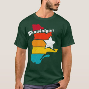 Shawinigan Quebec Canada Vintage Distressed Souven T-Shirt