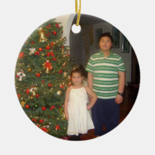 Shawn and Chloe Ceramic Ornament