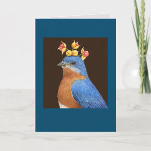 Shawn the bluebird card