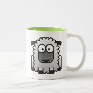 Shawn The Sheep Two-Tone Coffee Mug