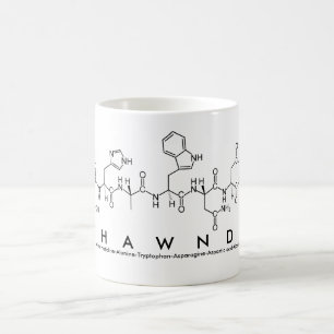 Shawnda peptide name mug