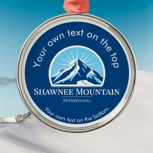 Shawnee Mountain Pennsylvania christmas Ornament