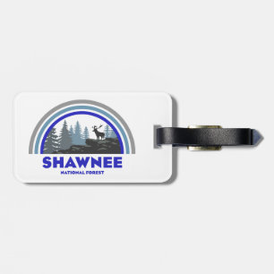 Shawnee National Forest Rainbow Deer Luggage Tag