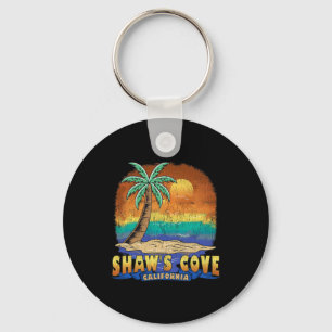 Shaw's Cove California Vintage Distressed Souvenir Keychain