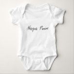 Shayna Punim Baby Bodysuit<br><div class="desc">Celebrate your new arrival's Jewish roots!</div>