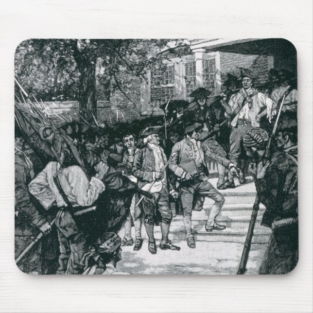 Shays's Mob in Possession of a Courthouse Mouse Pad (Front)