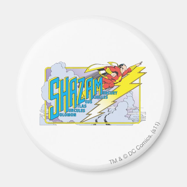 Shazam Acronym 2 Magnet (Front)