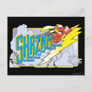 Shazam Acronym 2 Postcard