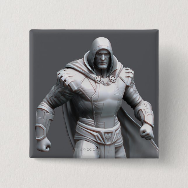 Shazam Alternate 2 Inch Square Button (Front)