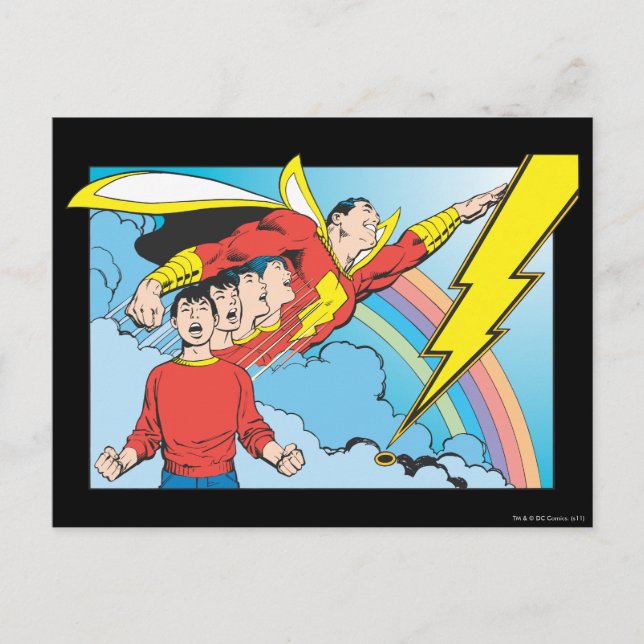 SHAZAM/Billy Batson Postcard (Front)