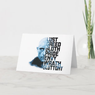 SHAZAM!   Dr. Sivana Seven Deadly Sins Graphic Card