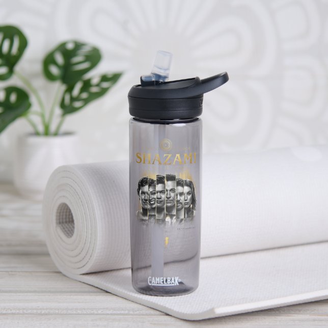 SHAZAM! Fury of the Gods | Character Photo Bars Water Bottle (Yoga)