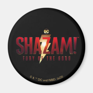 SHAZAM! Fury of the Gods Fury of the Gods Logo Magnet