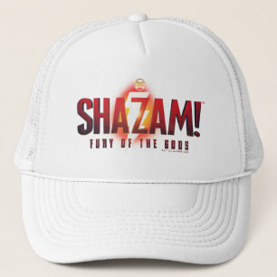 SHAZAM! Fury of the Gods   Fury of the Gods Logo Trucker Hat