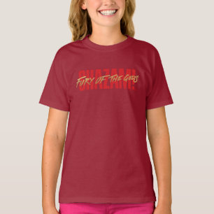 SHAZAM! Fury of the Gods Golden Marker Logo T-Shirt