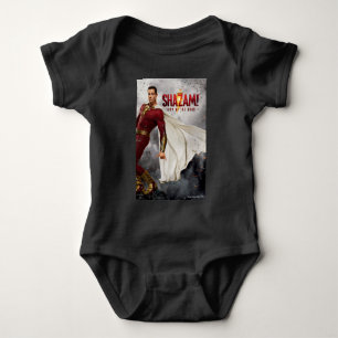 SHAZAM! Fury of the Gods   Hang Loose Movie Poster Baby Bodysuit