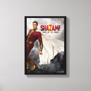 SHAZAM! Fury of the Gods Hang Loose Movie Poster Canvas Print