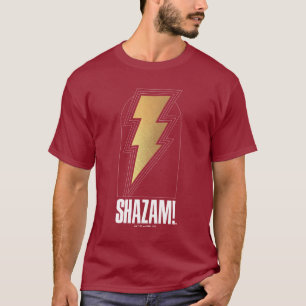 SHAZAM! Fury of the Gods   Lightning Bolt Badge T-Shirt
