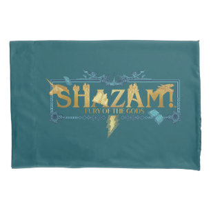 SHAZAM! Fury of the Gods Mythical Logo Pillowcase