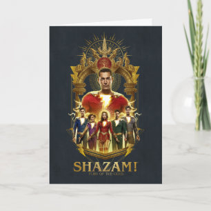 SHAZAM! Fury of the Gods   Ornate SHAZAMily Frame Card