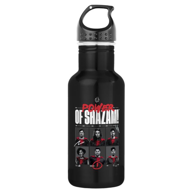 SHAZAM! Fury of the Gods | Power of SHAZAM Group 532 Ml Water Bottle (Front)