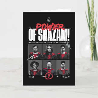 SHAZAM! Fury of the Gods | Power of SHAZAM Group Card