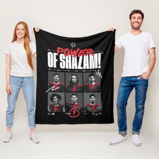 SHAZAM! Fury of the Gods | Power of SHAZAM Group Fleece Blanket