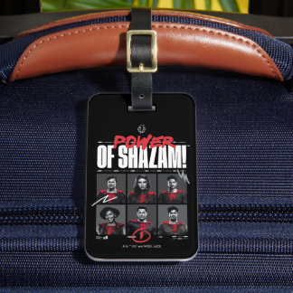 SHAZAM! Fury of the Gods | Power of SHAZAM Group Luggage Tag