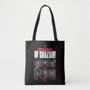 SHAZAM! Fury of the Gods   Power of SHAZAM Group Tote Bag