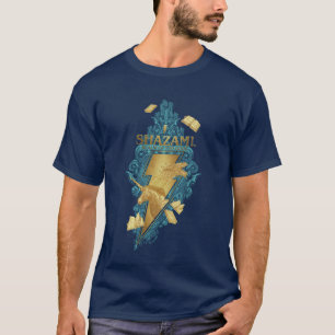 SHAZAM! Fury of the Gods   Realm of the Gods Logo T-Shirt