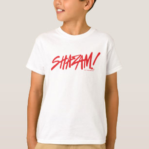 SHAZAM! Fury of the Gods Red Marker Logo T-Shirt