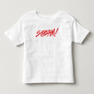 SHAZAM! Fury of the Gods   Red Marker Logo Toddler T-shirt