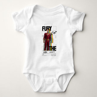 SHAZAM! Fury of the Gods | Retro Album Style Art Baby Bodysuit