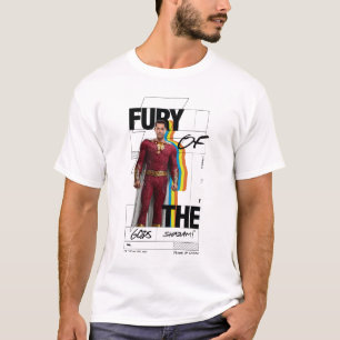 SHAZAM! Fury of the Gods   Retro Album Style Art T-Shirt