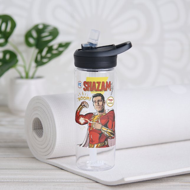 SHAZAM! Fury of the Gods | SHAZAMily Comic Cover Water Bottle (Yoga)