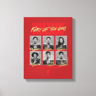 SHAZAM! Fury of the Gods | SHAZAMily Yearbook Canvas Print