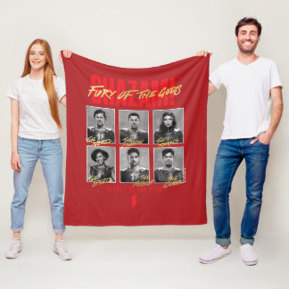 SHAZAM! Fury of the Gods | SHAZAMily Yearbook Fleece Blanket