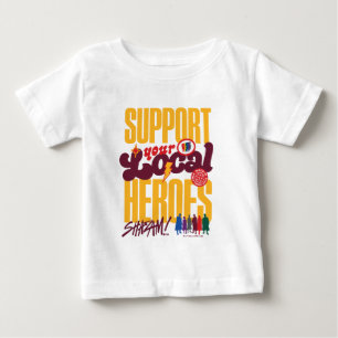 SHAZAM! Fury of the Gods Support Local Heroes Baby T-Shirt