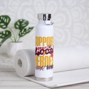 SHAZAM! Fury of the Gods   Support Local Heroes Water Bottle